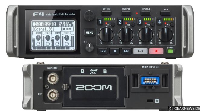 Zoom-F4-Field-Recorder-Front-Back