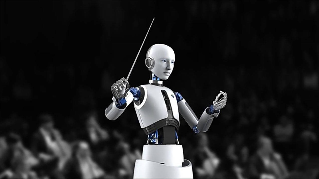 Робот пишет музыку