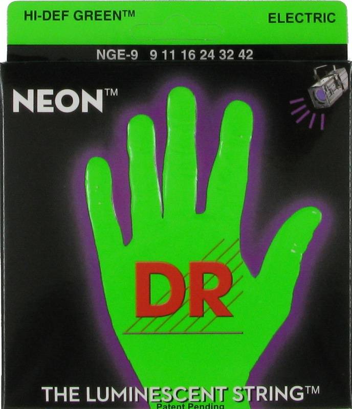 NEON Струны для электрогитар DR NGE-9 (09-42)
