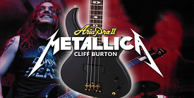 ARIA PRO II анонсировала именную бас-гитару CLIFF BURTON SIGNATURE BASS