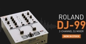 ROLAND DJ-99 - двухканальный диджейский микшер