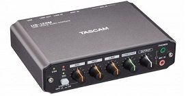 TASCAM US-125M: USB аудио интерфейс с функциями микшера.