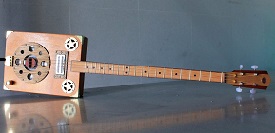 Сигарбокс – гитара из сигарной коробки