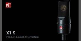 Новинка: sE ELECTRONICS X1 S - конденсаторный микрофон с большой диафрагмой