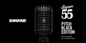 SHURE SUPER 55-BLK – лимитированный выпуск микрофона в черном цвете