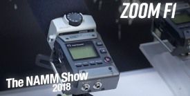 Новый полевой аудиорекордер ZOOM F1