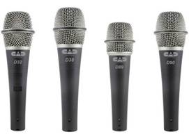 Микрофоны CAD D32, D38, D89 и D90 пополнили линейку CADLive