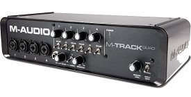Серия USB-аудиоинтерфейсов M-AUDIO M-TRACK