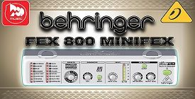 Процессор эффектов BEHRINGER FEX 800 MINIFEX