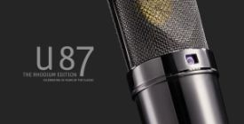 NEUMANN U87 RHODIUM EDITION – юбилейная версия легендарного микрофона