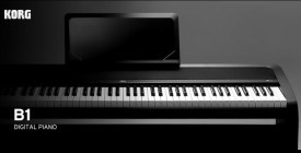 Новое цифровое пианино KORG B1 для начинающих музыкантов