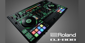 ROLAND DJ-808 – новый полнофункциональный диджейский контроллер