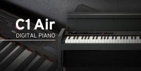 KORG C1 AIR - цифровое пианино со встроенным Bluetooth-интерфейсом