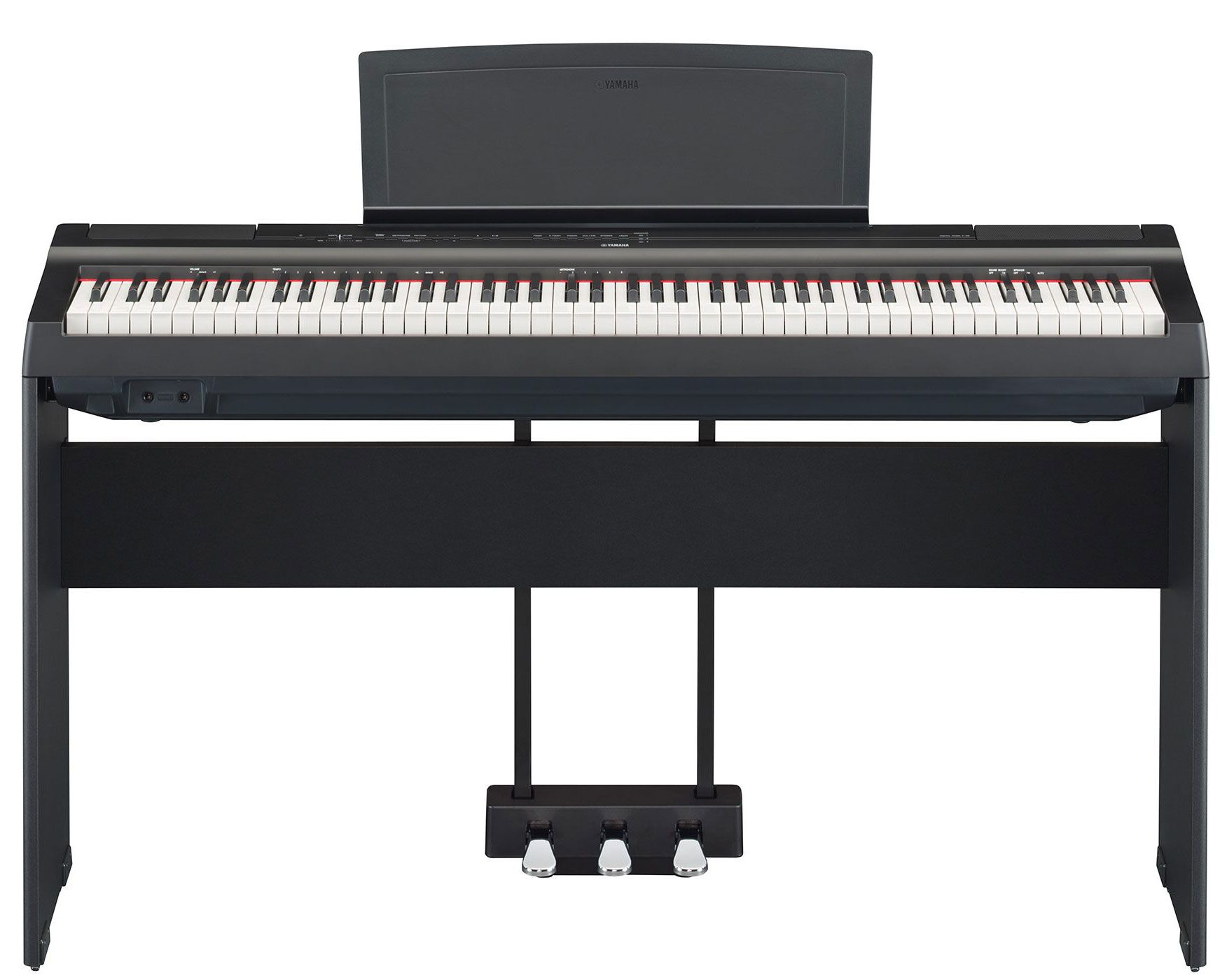 Купить Цифровое пианино YAMAHA P-125B с бесплатной доставкой по Москве и  России в интернет – магазине Pop-music.ru