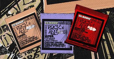 Ernie Ball добавила новые калибры струн в серию Classic Rock N' Roll