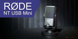 Новый конденсаторный микрофон RODE NT-USB MINI