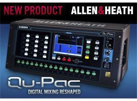 Компактный цифровой микшер ALLEN & HEATH QU-PAC