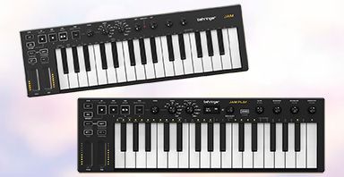 Behringer Jam и Jam Play: MIDI-контроллеры с мощным секвенсором