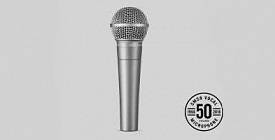 SHURE SM58-50A – юбилейная версия легендарного микрофона