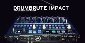 ARTURIA DRUMBRUTE IMPACT – компактная версия популярной аналоговой драм-машины