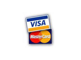 Курьеры POP-MUSIC принимают к оплате пластиковые карты VISA и MasterCard