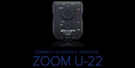 ZOOM U-22 - портативный звуковой USB-интерфейс