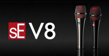 sE Electronics выпускает новый хит — вокальный микрофон V8
