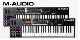 Популярные MIDI-клавиатуры M-AUDIO CODE 49 BLACK и M-AUDIO CODE 61 BLACK в новом цвете