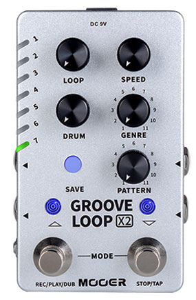 Педаль MOOER Groove Loop X2