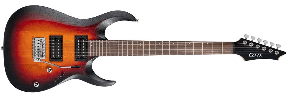 Cort X100 3-tone burst