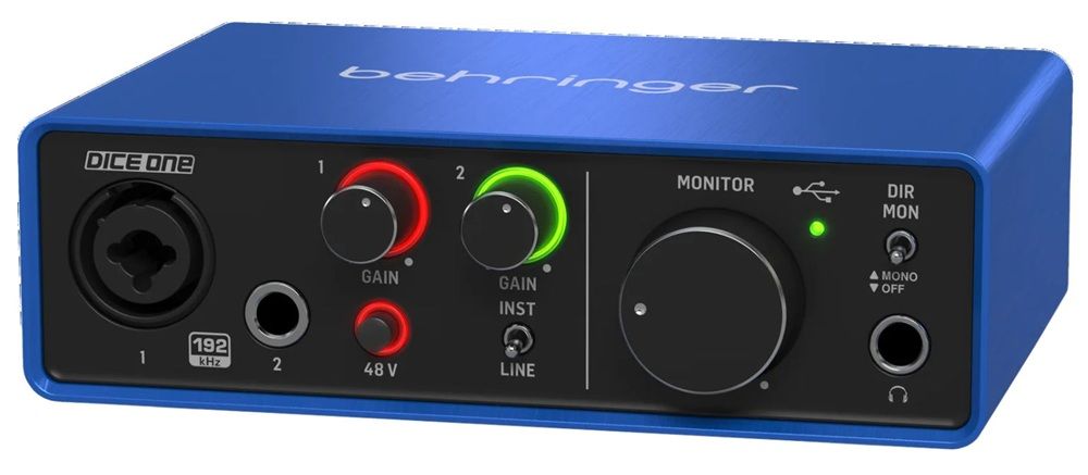 Звуковая карта Behringer Dice 1U2
