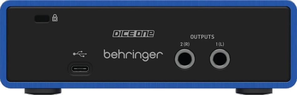 Аудиоинтерфейс Behringer Dice 1U2