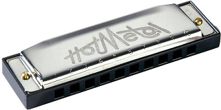 ГУБНАЯ ГАРМОШКА HOHNER Hot Metal F (M57206X)