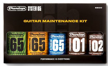 Набор для ухода Dunlop 6500 System 65 Guitar Maintenance Kit Набор для ухода Dunlop 6500 System 65 Guitar Maintenance Kit