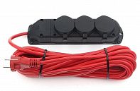 Удлинитель на 3 розетки PC-3G-3B-10(IP) Power Cube