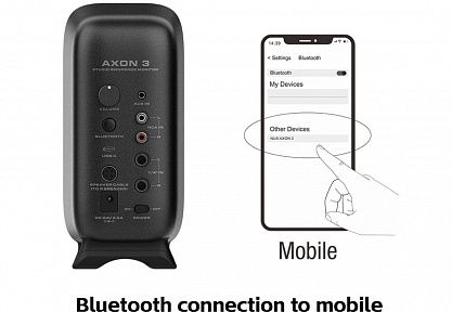 Студийные мониторы Nux NFM-03-WH AXON-3