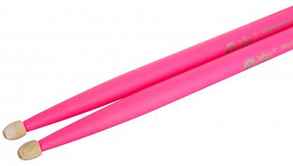 Барабанные палочки HUN Fluorescent Series 5A розовые