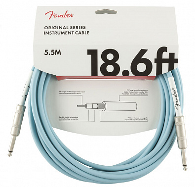 Инструментальный кабель FENDER 18.6' OR INST CABLE DBL