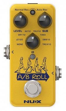 Педаль эффектов Nux NOL-1 A/B Roll Octave & Loop