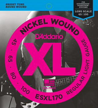 СТРУНЫ D'ADDARIO ESXL170