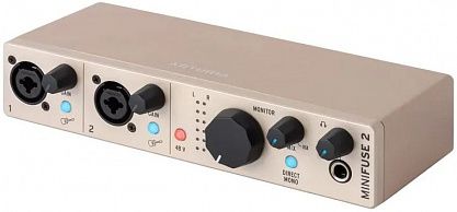Аудиоинтерфейс Arturia MiniFuse 2 Champagne