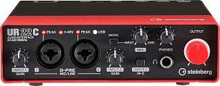 USB аудио интерфейс Steinberg UR22C Red