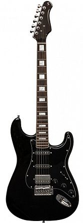 Электрогитара STAGG SES-60 BLK (Уценка)