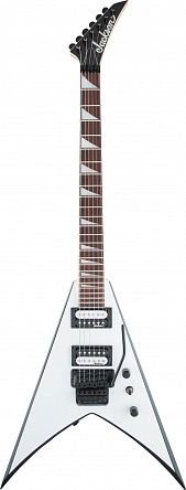 Электрогитара JACKSON JS32 King V White with Black Bevels