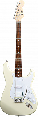 FENDER SQUIER BULLET STRATOCASTER WITH TREMOLO HSS AWT