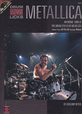 HAL LEONARD PERC METALLICA DRUM BK/CD