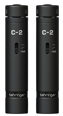 Подобранная пара микрофонов BEHRINGER C-2 DARK EDITION