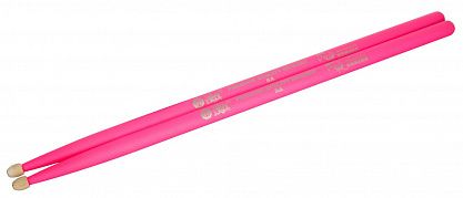 Барабанные палочки HUN Fluorescent Series 5A розовые