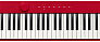 Цифровое пианино CASIO PX-S1000RD (красное)