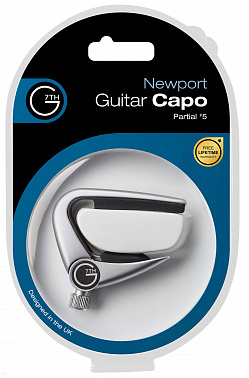 Каподастр G7TH Newport Partial 5 String Silver